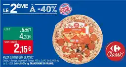 Match Carrefour Classic' Pizza offre