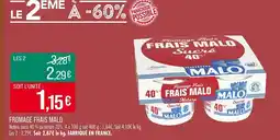 Match Fromage frais malo offre