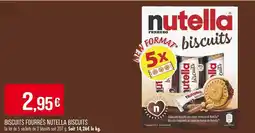 Match Biscuits fourrés nutella biscuits offre