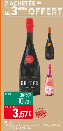 Match KRITER offre