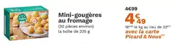 Picard PICARD Mini-gougères au fromage offre