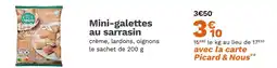 Picard PICARD Mini-galettes au sarrasin offre