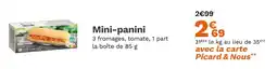 Picard PICARD Mini-panini offre