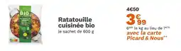 Picard PICARD Ratatouille cuisinée bio offre