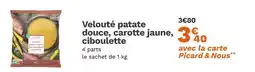 Picard PICARD Velouté patate douce, carotte jaune, ciboulette offre
