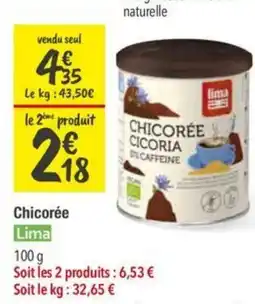Les Comptoirs de la Bio LIMA Chicorée offre