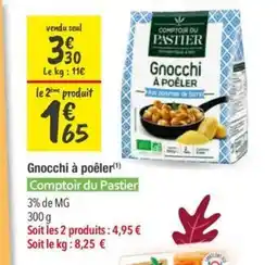 Les Comptoirs de la Bio COMPTOIR DU PASTIER Gnocchi à poêler offre