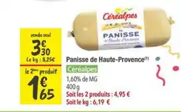 Les Comptoirs de la Bio CÉRÉALPES Panisse de Haute-Provence offre