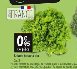 Les Comptoirs de la Bio Salade batavia bio offre