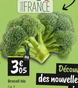 Les Comptoirs de la Bio Brocoli bio offre