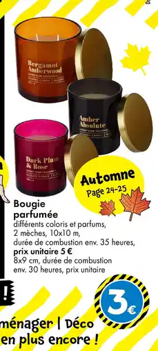 TEDi Bougie parfumée offre
