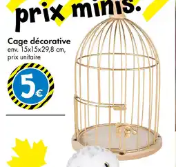 TEDi Cage décorative offre