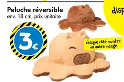 TEDi Peluche réversible offre