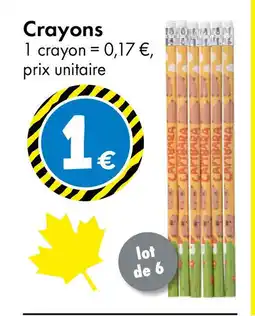 TEDi Crayons offre
