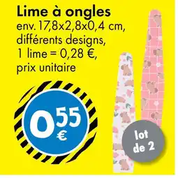 TEDi Lime à ongles offre