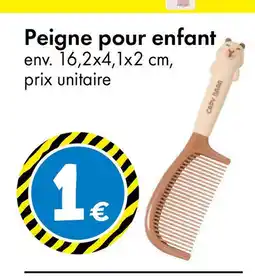 TEDi Peigne pour enfant offre