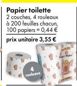 TEDi Papier toilette offre