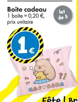 TEDi Boîte cadeau offre