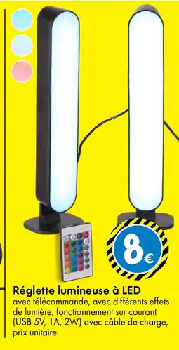 TEDi Réglette lumineuse à LED offre