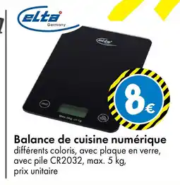 TEDi ELTA Balance de cuisine numérique offre