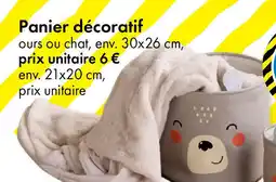 TEDi Panier décoratif offre