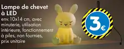 TEDi Lampe de chevet à LED offre