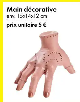 TEDi Main décorative offre