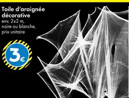 TEDi Toile d'araignée décorative offre