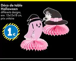 TEDi Déco de table Halloween offre