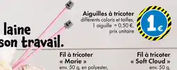 TEDi Aiguilles à tricoter offre