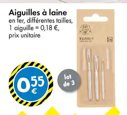 TEDi Aiguilles à laine offre
