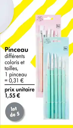 TEDi Pinceau offre