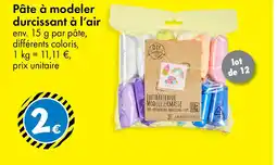 TEDi Pâte à modeler durcissant à l'air offre