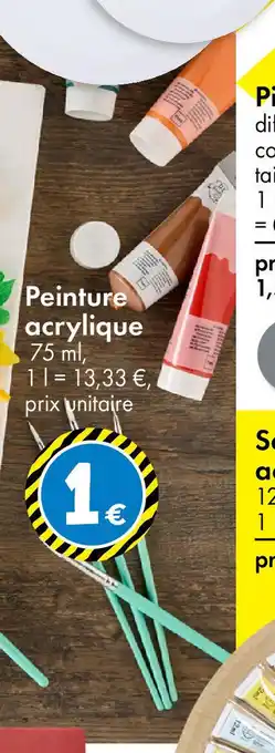 TEDi Peinture acrylique offre