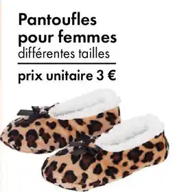 TEDi Pantoufles pour femmes offre