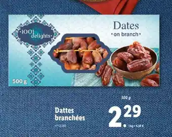Lidl Dattes branchées offre
