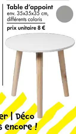 TEDi Table d'appoint offre