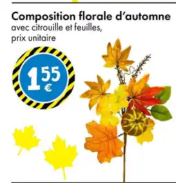 TEDi Composition florale d'automne offre