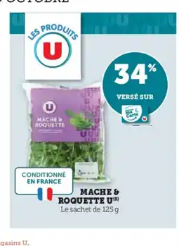 Super U Mache & roquette u offre
