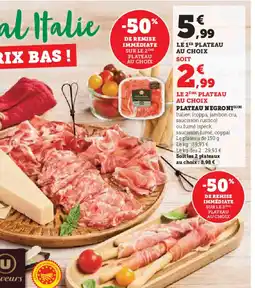 U Express NEGRONI Plateau offre
