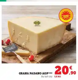 U Express Grana padano aop offre