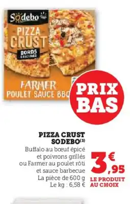 U Express SODEBO Pizza crust offre