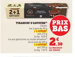 U Express Tiramisu u saveurs offre