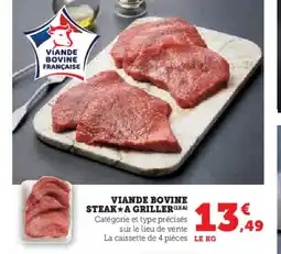 U Express Viande bovine steak a griller offre