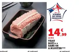 U Express Veau roti sans os a mijoter offre
