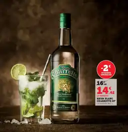 U Express CHARRETTE 49° Rhum blanc offre