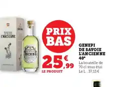 U Express Genepi de savoie l'ancienne offre