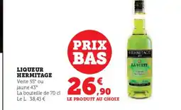 U Express HERMITAGE Liqueur offre