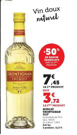 U Express FRONTIGNAN Muscat offre