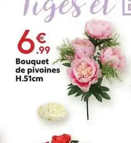 Maxi Bazar Bouquet de pivoines offre